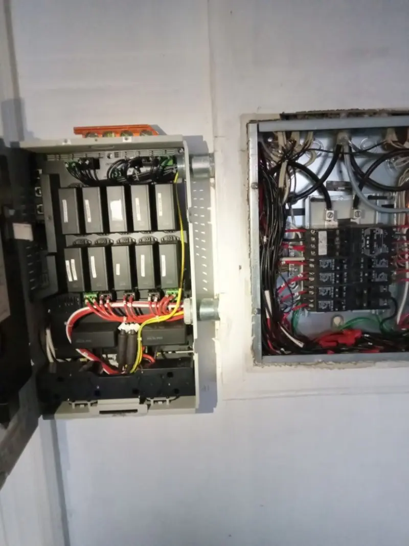 Electrical panel upgrade completed for Commercial Electrician Services in Mayfield